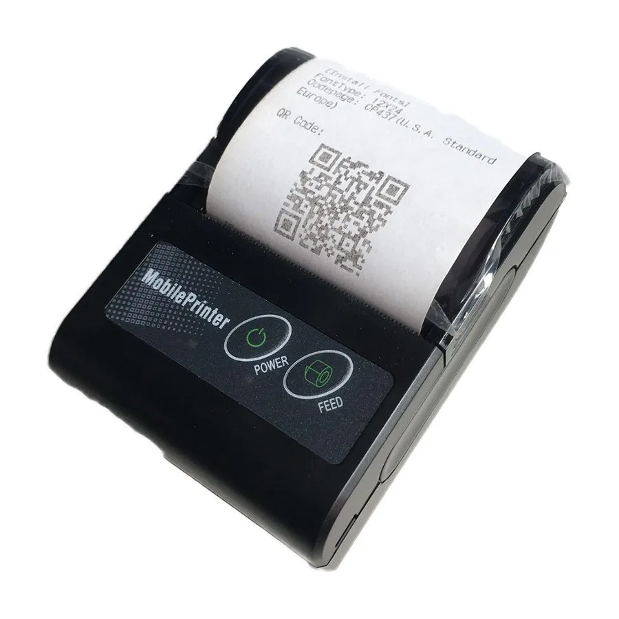 Mini 58mm Wireless Portable Pos 58 Printer Thermal Driver Handheld ...