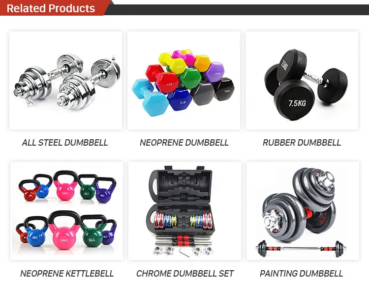 Top Quality Gym Cast Iron Adjustable 10Kg 50Kg Dumbbell Set\n