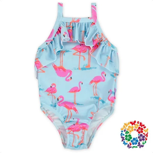 pink flamingo swimwear