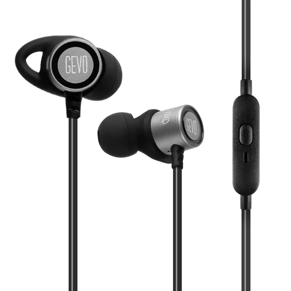 

GEVO Audio Sport-Fi Gv3 Noise Isolating In-Ear Headphones with Build-in Mic