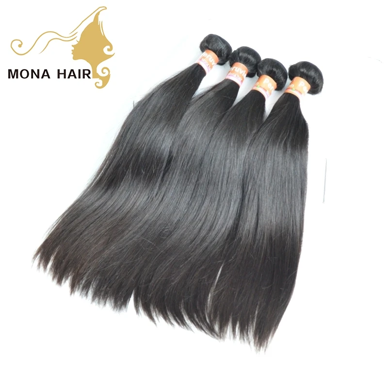 

Beautiful virgin hair textures peruvian straight human hair weave