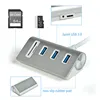 Portable USB 3.0 hub 3 port SD card reader for iMac, MacBook, Mac Mini, laptop