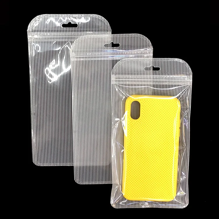 ziplock bag of cell phone