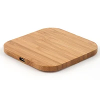 

New Bamboo Universal Qi Wireless Charger Wood