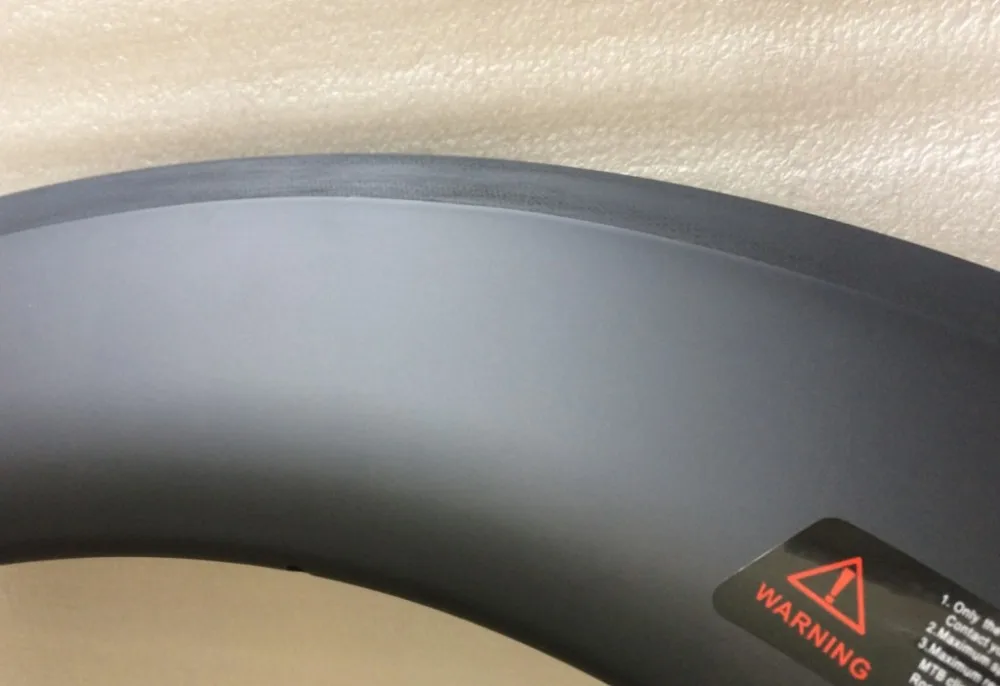 700c Clincher Carbon Bike Rims Carbon Fibre Rims Erd 469mm Width 23mm