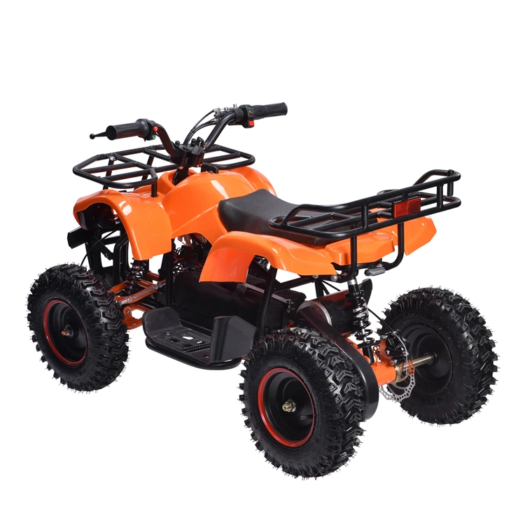 
New model aluminium alloy frame material adult electric atv 36v cheap kids electric quad bike with big wheel 
