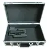 Aluminum Gun Case Combination Double Sided Handgun Pistol Black 2 Lock Security