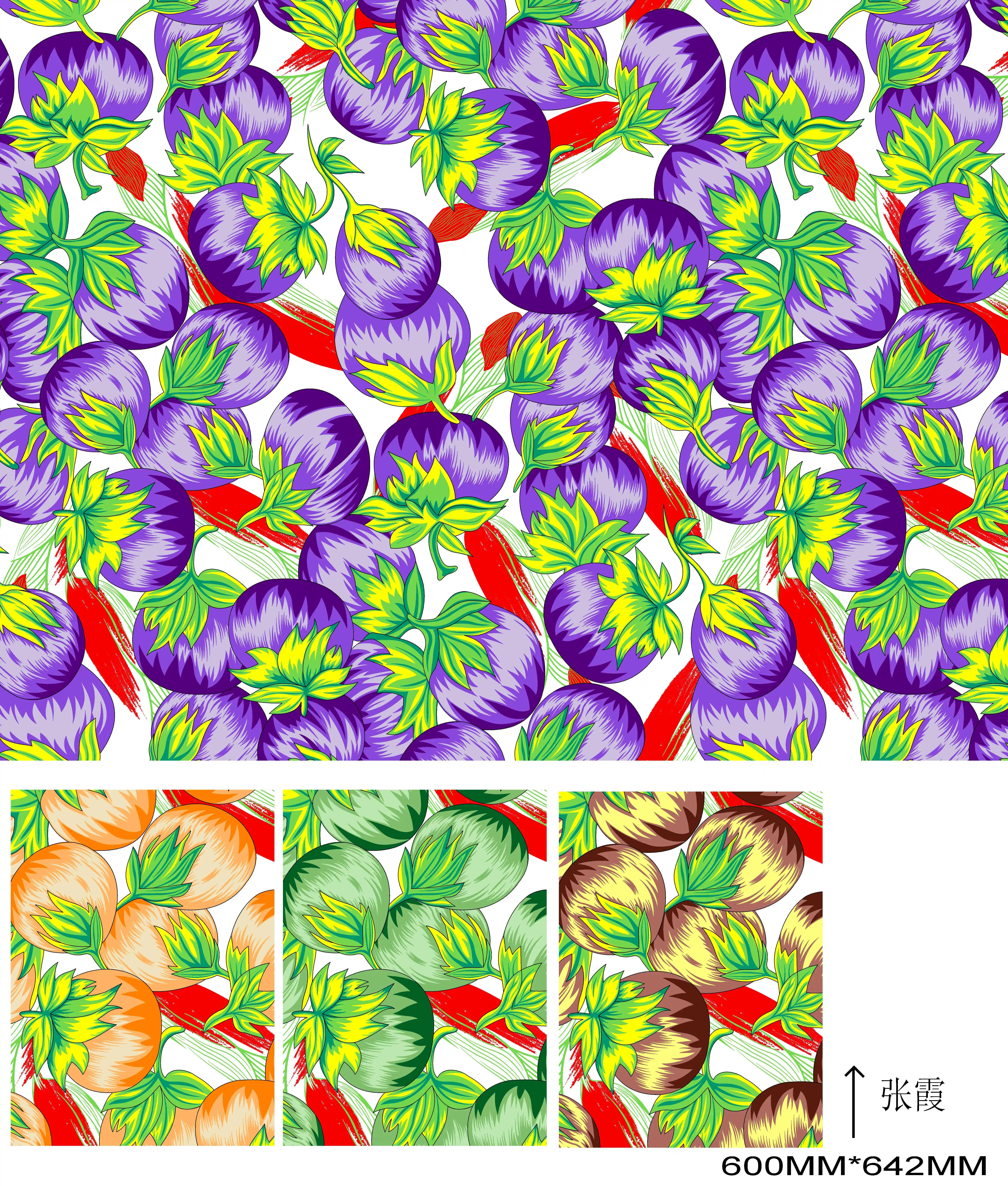 
Printed rayon viscose 36