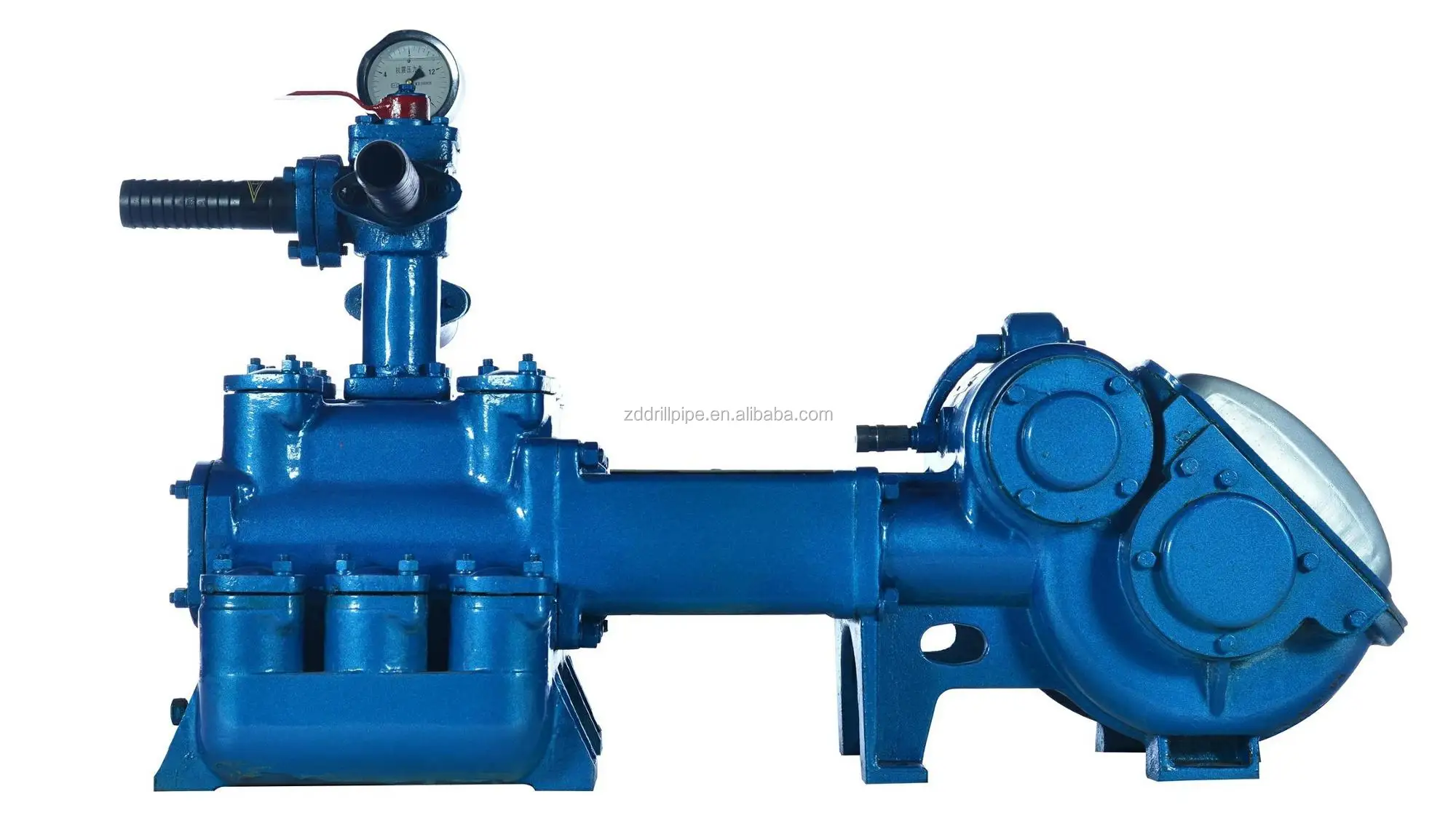 working of double acting reciprocating pump