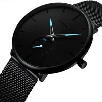 

Crrju 2150 Fashion Men Watches Top Brand Luxury Quartz Watch Men Casual Slim Mesh Steel Waterproof Sport Watch Relogio Masculino