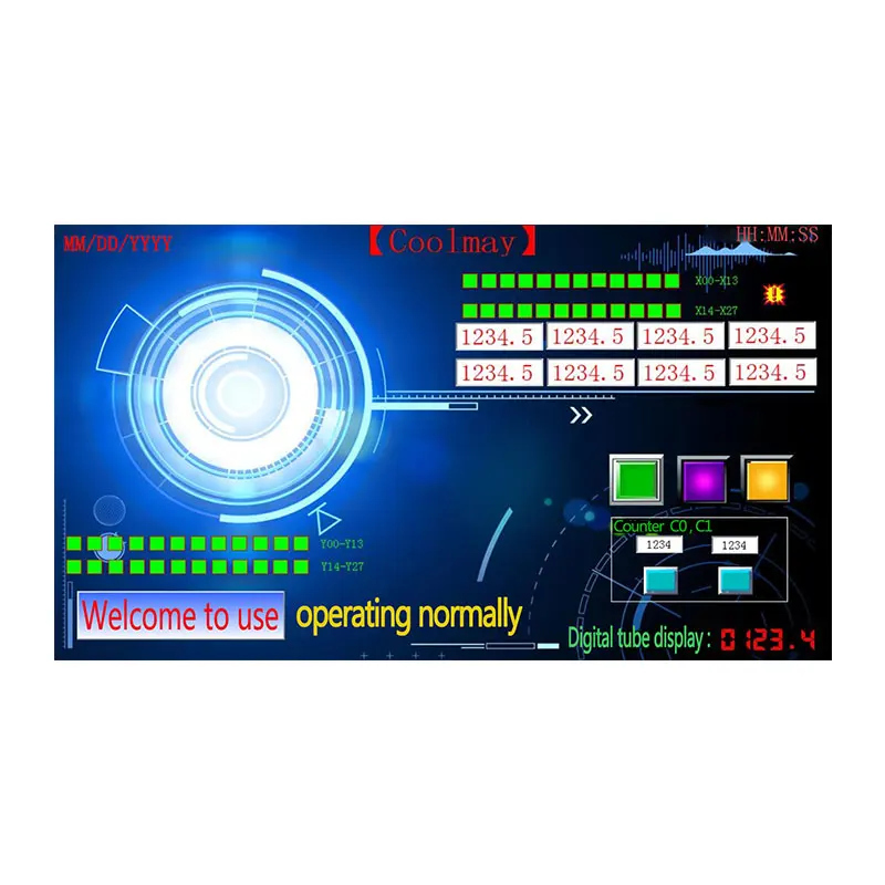 

Coolmay industrial monitoring system configuration software