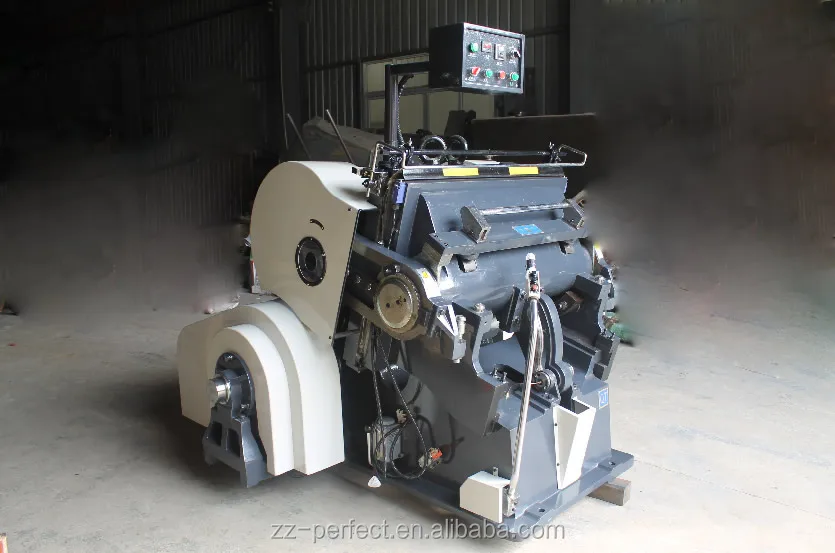 Good quality used manual plastic sheet cardboard die cutting machine