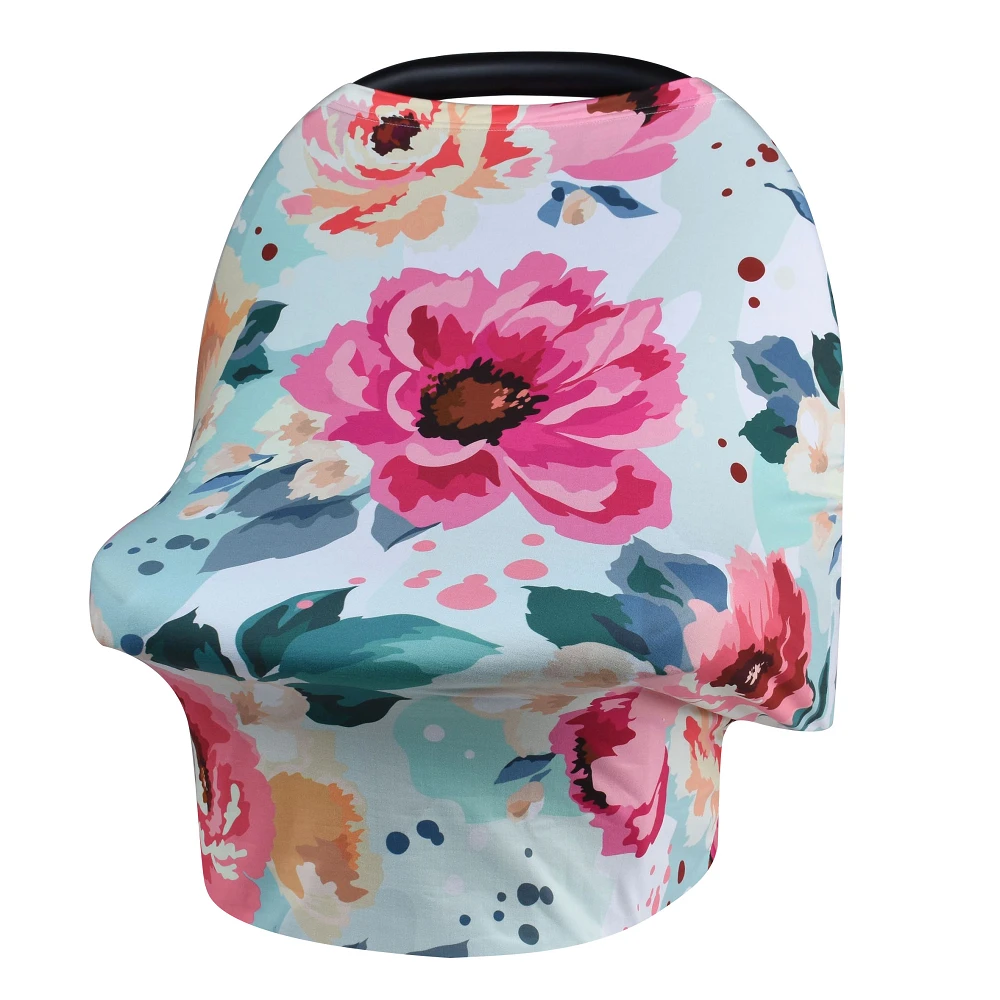 

Multi-use breastfeeding nursing cover/baby carseat cover, Any color from our color card