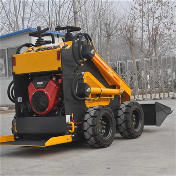 Taian Hysoon compact skid steer loader like Toro Dingo