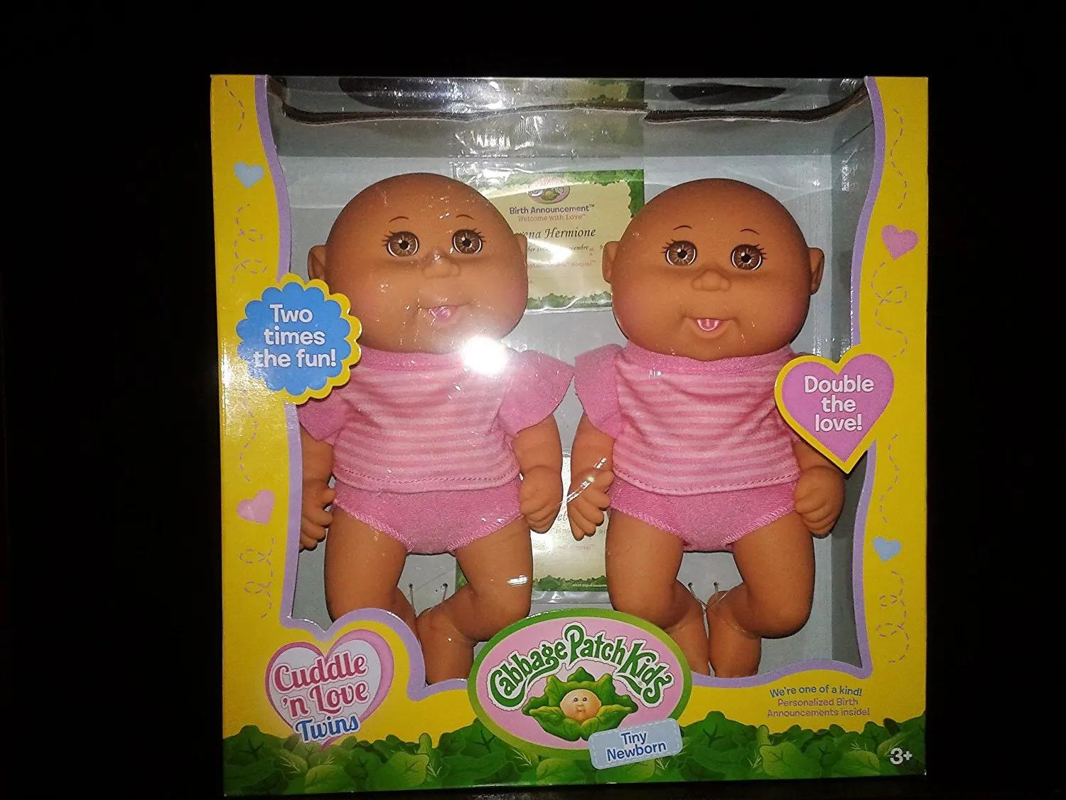 cabbage patch surprise newborn twins
