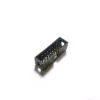 Box header connector Pitch 2.54mm 16 Pins Double row SMT Right Angle 2x8P Gold Flash PA6T LCP