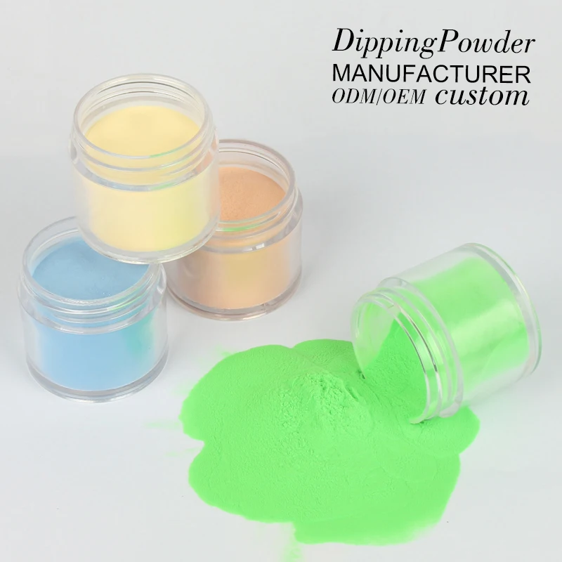 

Factory wholesale dipping nail powder color acrylic dipping powder for nails, 300colors