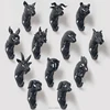 2016 High quality resin 12 Chinese zodiac animal decoration personalized handbag table hooks