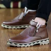 New style wholesale men warm casual wool snow shoes fashion winter men boots