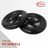 12" Solid PU beach wheels tire tyre for kayak beach cart/trolley