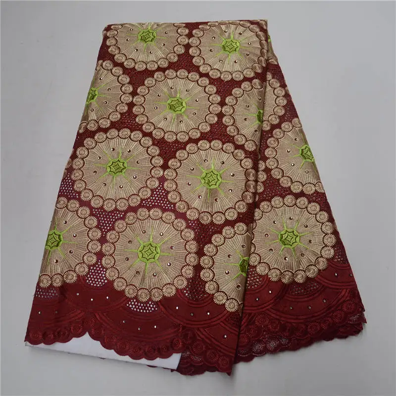 
LP80847-African Swiss Lace Fabric 2018 Swiss Voile Lace In Switzerland High Quality African Dry Cotton Voile Lace Fabric For Wed 