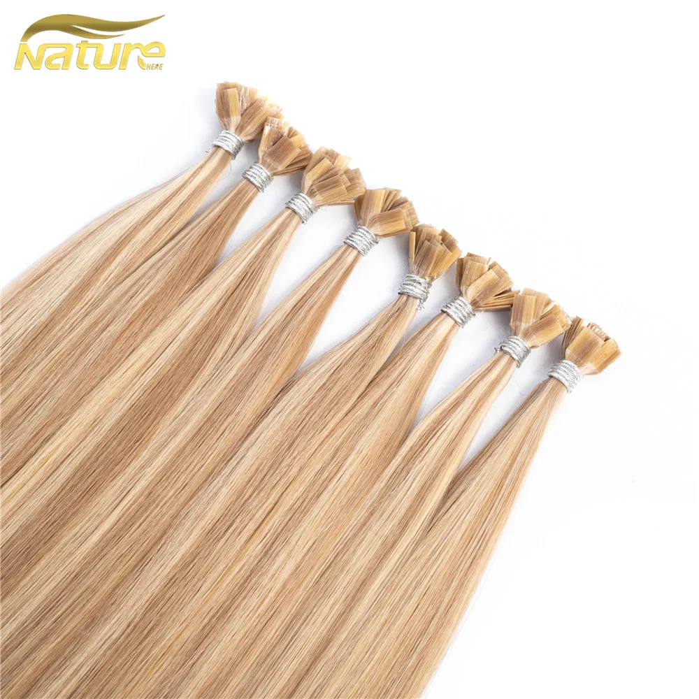 

Beauty Brazilian Human 27/613 Flat Tip Hair Soprano Remy Hair Extensions, Various color available