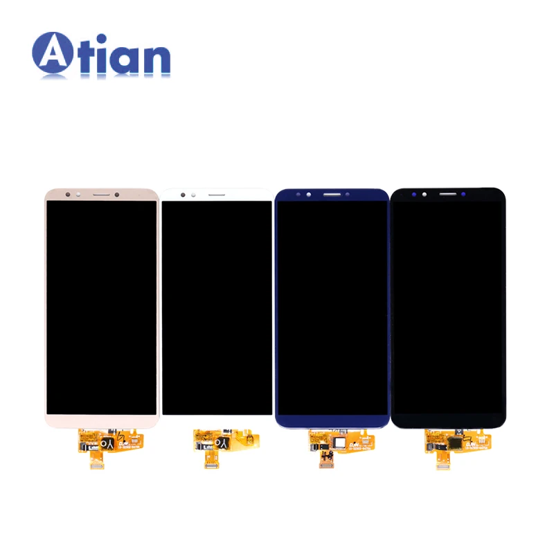 

LCD for Huawei Honor 7C Display Touch Screen Digitizer for Huawei Honor 7C Pro for Huaweri Enjoy 8 LND-AL30 LND-AL40 AUM-L41 LCD, Black, white, blue