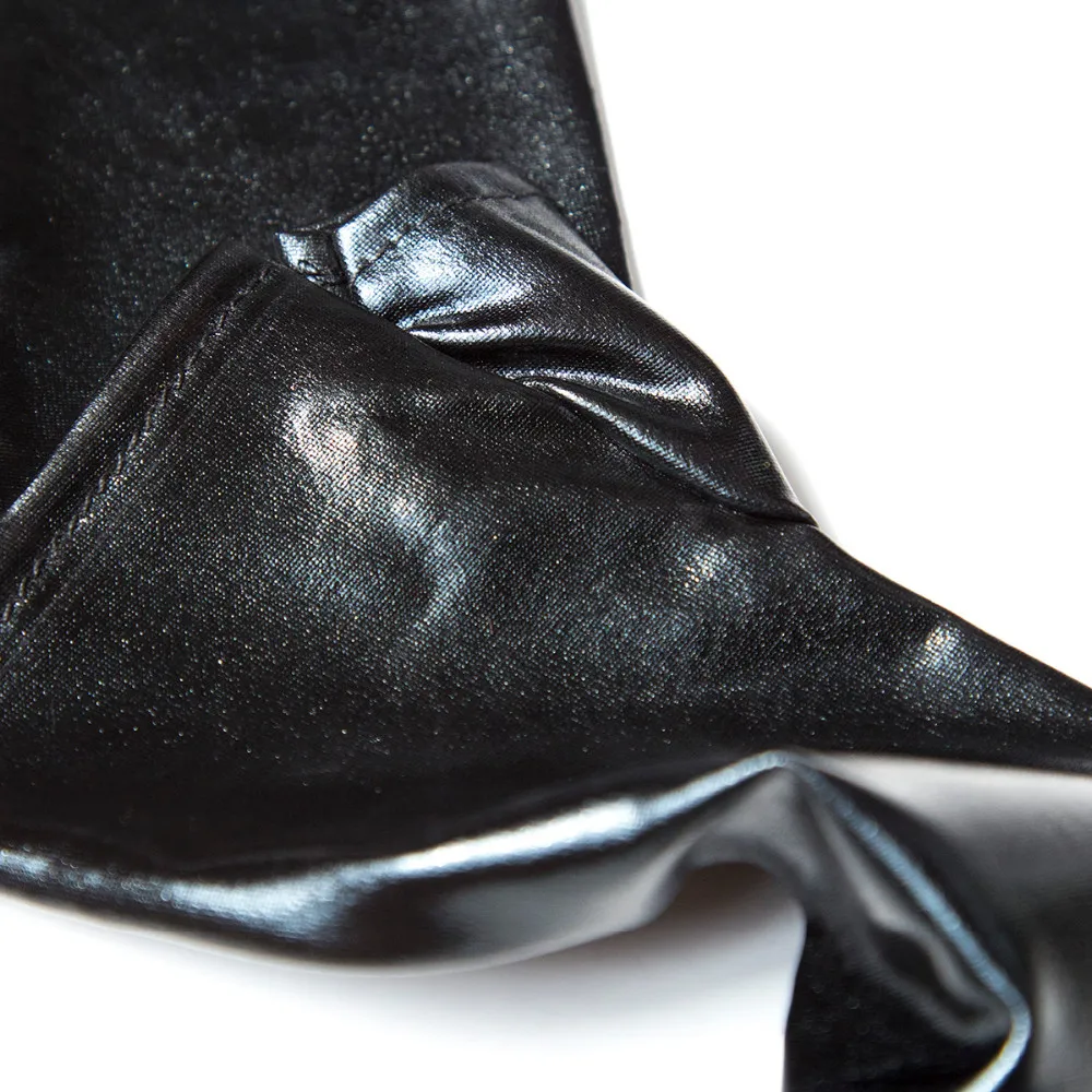 舞台表演服装性手套漆皮服装性感手套