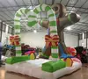 inflatable candy sticks gingerbread man in the chimney merry christmas/xmas house indoor decorations