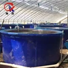 Growing Aquaponics 3500l Round Types Plastic Fish Farming Tank