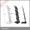 A4 Iron Metal Brochure Holder Stand, Folding Brochure/Catalogue/Literature Holder/stand for brochures
