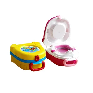 Image of Easy to carry vehicular use baby potty chair seat