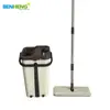 Flat Mop with Self Washing and Squeeze Dry Bucket Mop BENHENG HandsFree Lazy Microfiber Mop