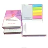 106*78cm Square combination hard cover colorful sticky note with Color PET