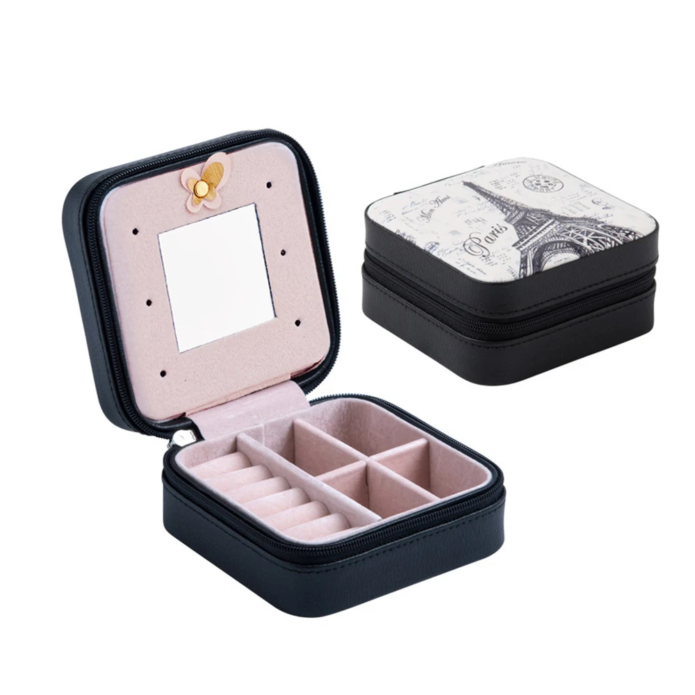 Wholesale Custom Luxury Travel Size Jewelry Box Organizer Case Portable