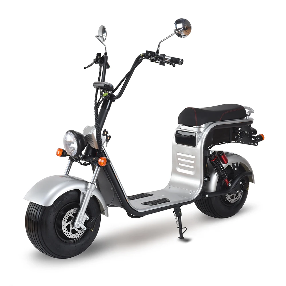 Europe warehouse adults off road tire self charging 2 wheel smart balance electric scooter with pedals wide wheel EEC citycoco