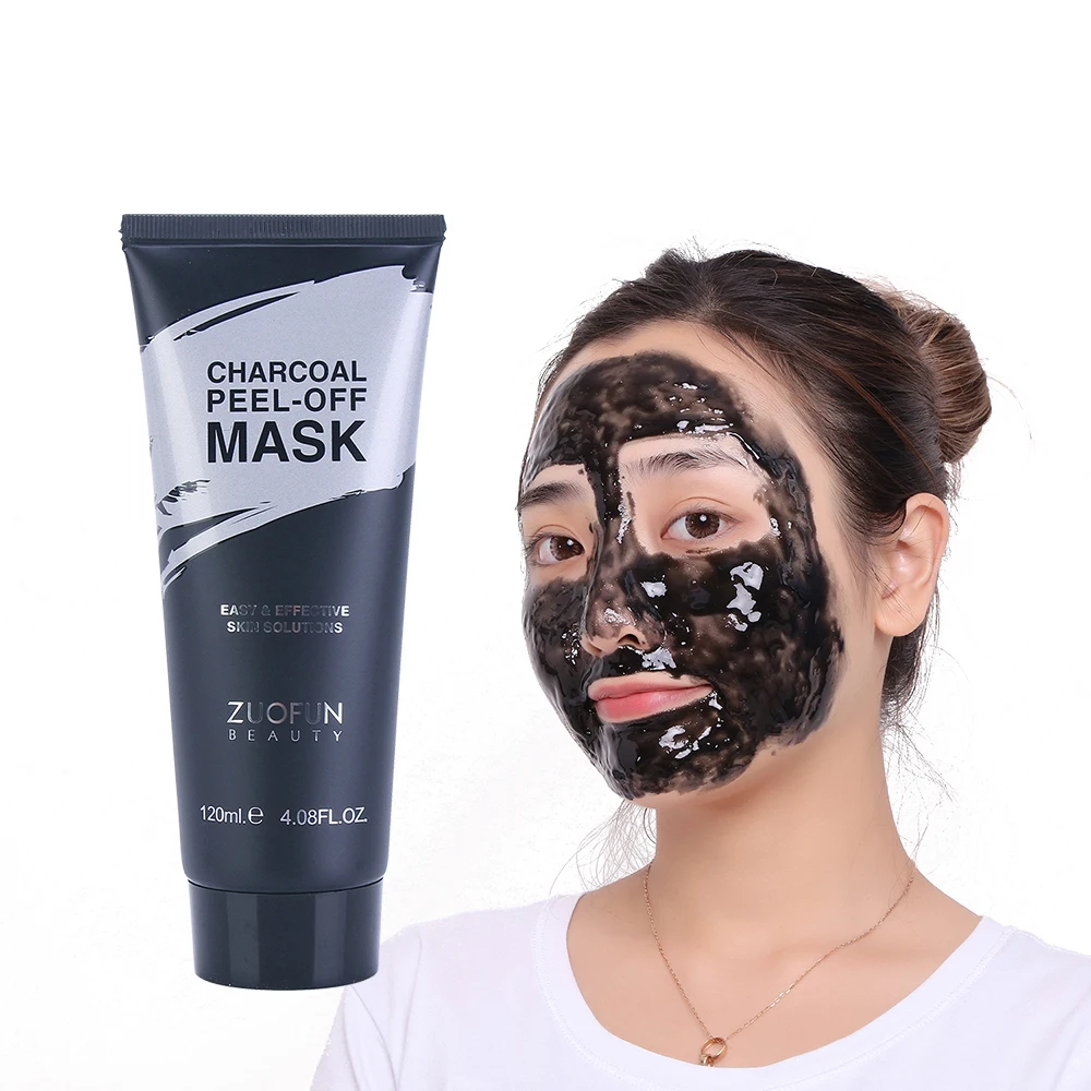 Black Face Mask Mockup