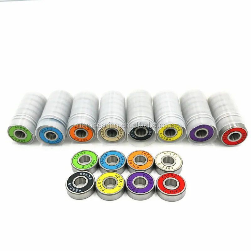 cheap 608 627 deep grooove ball bearings for long board skateboards .jpg
