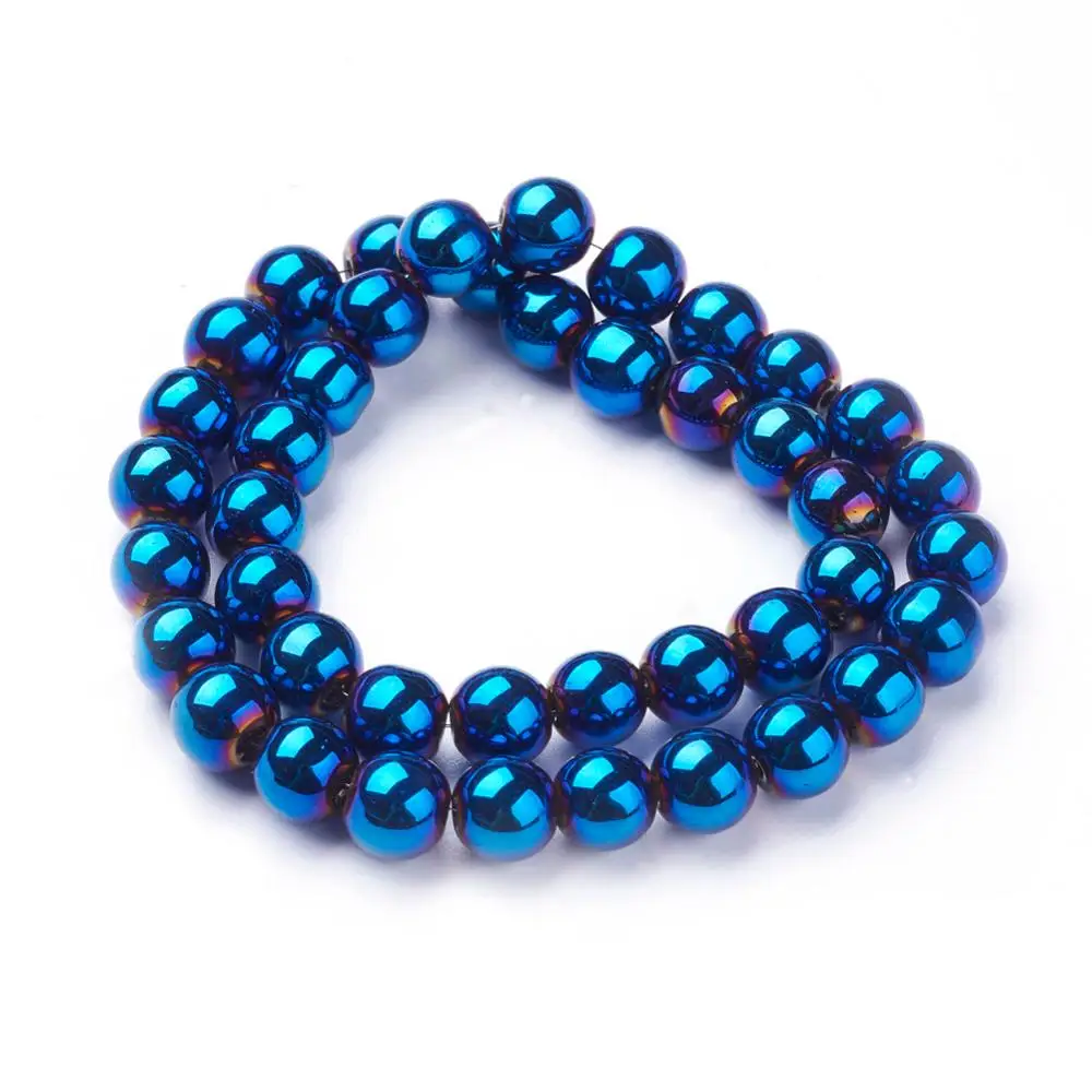 

PandaHall 8mm Carnival Beads Mardi Gras Beads