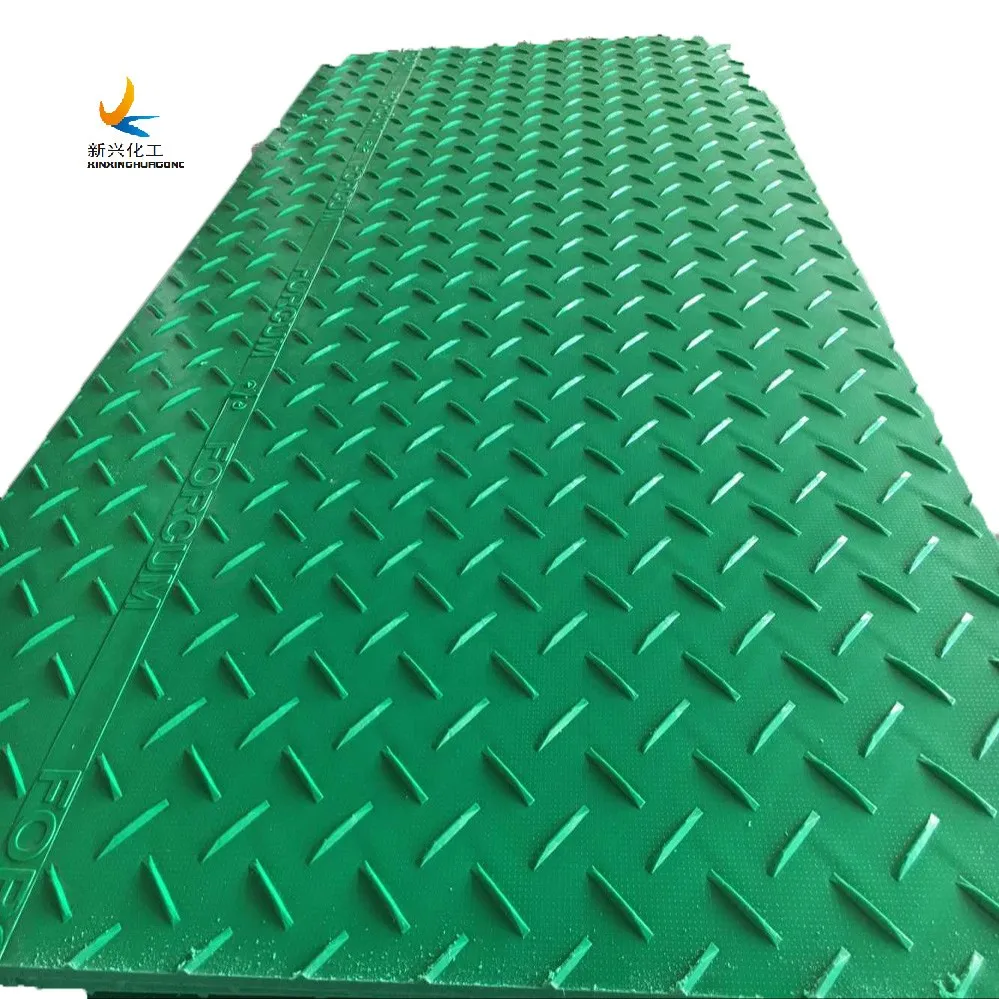 Plastic Construction Track Road Mat/ Hdpe Ground Protection Mat - Buy ...