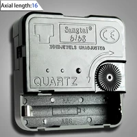 

Axial length 18mm sangtai 6168 Silent Sweep Clock Mechanism CE ROHS