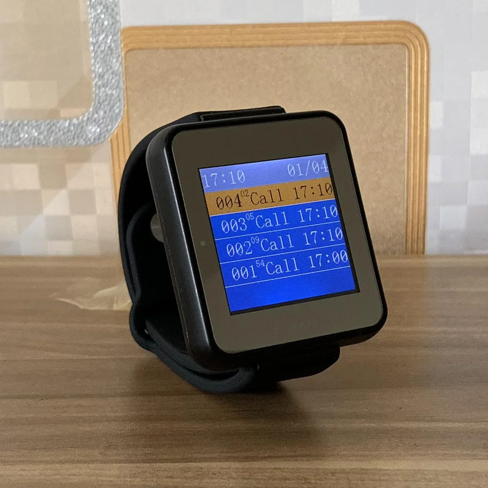 

Artom waiter call system restaurant watch receiver with 10 call buttons, N/a