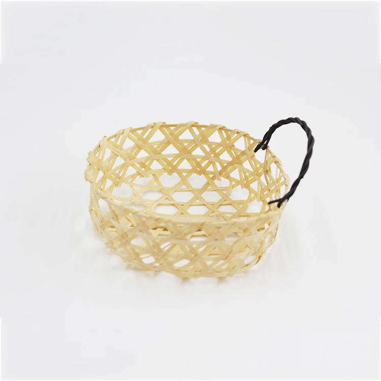 Bamboo Basket Woven Hand Made Square Storage Basket For Home Buy