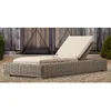 Aluminum Pool Bed Sun Lounge Suites Cushion Pool Chairs Outdoor Furniture Rattan Round Bed Poolside Bed
