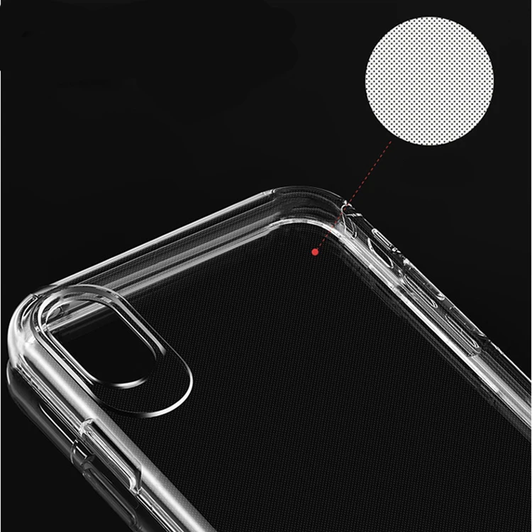 

Wholesale 0.5mm High Clear Ultra-Thin Transparent Soft TPU Phone Back Cover Case For Iphone XS 5.8