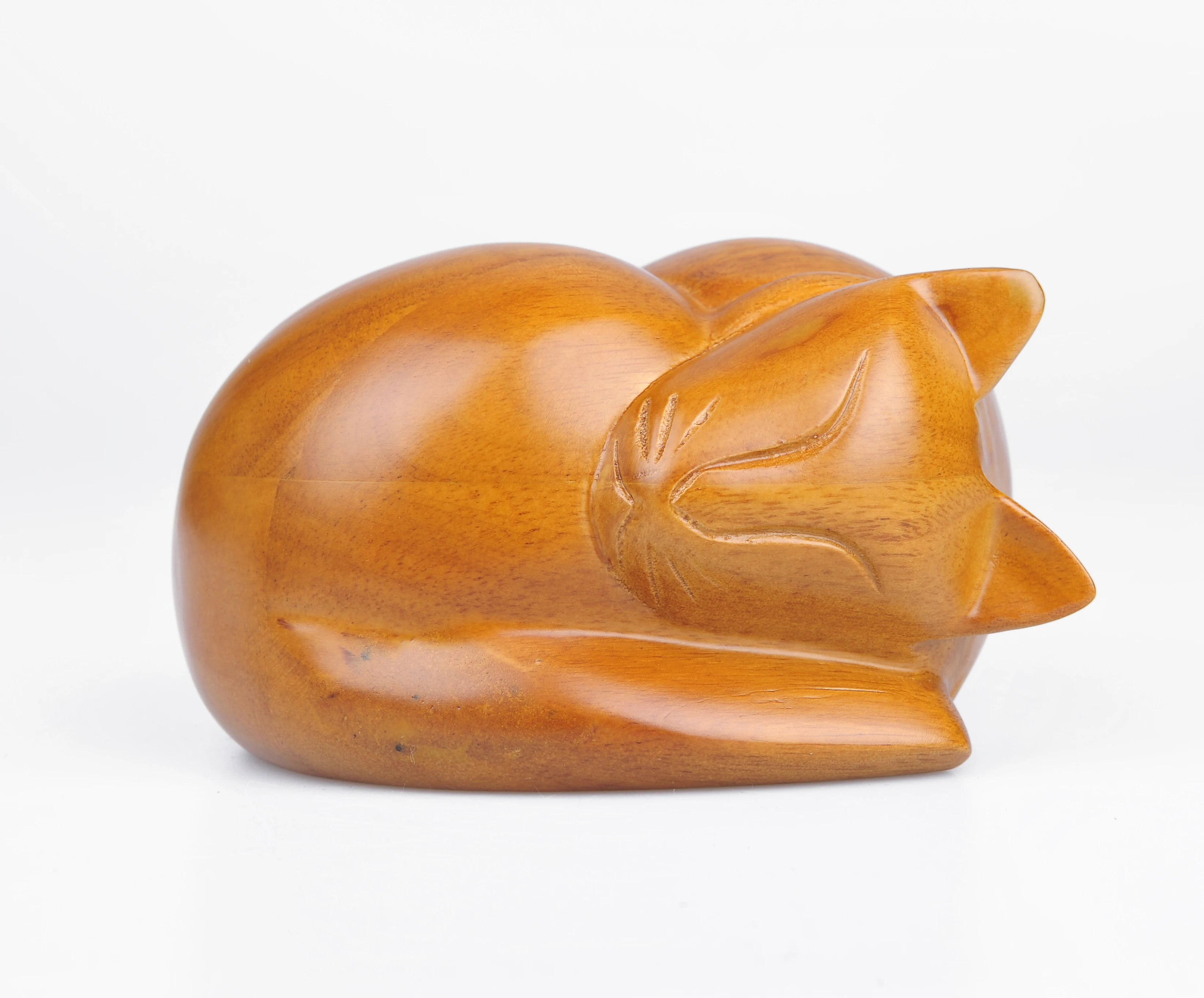 

OSB060 Resin Sleeping Cat Urn natural crafts gifts crafts home decoration, Color