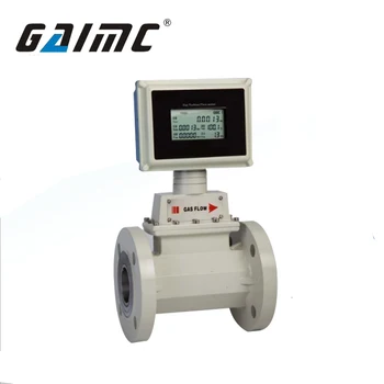 gas digital turbine pulse output flow larger meter