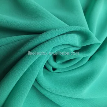 plain silk chiffon fabric