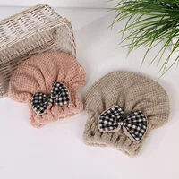 

Waterproof long hair swim cap fabric shower cap