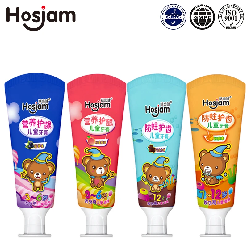 
Fruit fragrance herbal kids toothbrush and toothpaste nature oganic kids toothpaste 